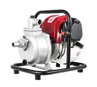 Fridgestea 4 Stroke Petrol Water Pump, 38CC Engine with 7 m Suction Head, 1" Connection, 8000 L/H Dirty Water Garden Pump for Water Supply and Drainage