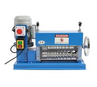 Fridgestea Automatic Wire Stripper with 11 Holes, Manual Cable Stripping Machine, 10 Blades, Stripping Dia 1.5-38mm, 20 m/min, 370W