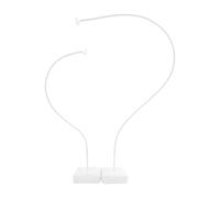 Fridgestea Balloon Arch Kit with Balloon Clips, 2 × Balloon Garland Arch - Free-bending, Bending Arch Backdrop Frame for Birthday/Baby Shower/Wedding/Bridal Shower/Party Decorations (White)