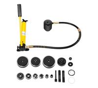 Fridgestea Hydraulic Knockout Punch Kit 15T 10 Dies Hole Cutter Set