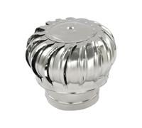 Fridgestea Rotary Ventilator - 201 Stainless Steel Chimney Cowl 27x27cm