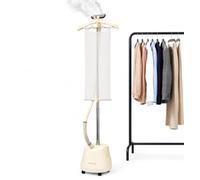 Fridja f1200 Clothes Steamer, 2200W, 35-Second Heat-Up, Dual Steam, 3L Tank | Garment steamer delivers 47g/min steam for suits, dresses, curtains and delicates, with rapid wrinkle release for daily use.