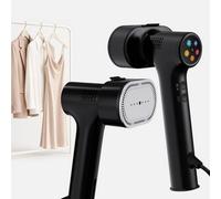 Fridja F20 Handheld Clothes Steamer Pro With Suction - 1100W 2-In-1 Steamer And Iron, 90Ml Tank, Black