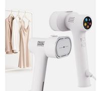 Fridja F20 Handheld Clothes Steamer Pro With Suction - 1100W 2-In-1 Steamer And Iron, 90Ml Tank, White