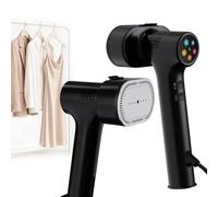 Fridja f20 Handheld Clothes Steamer Pro with Suction & Steam Iron Mode | Fast 30-Second Steam Ready Time, 160°C Heated Iron Plate, Dual Steam for Quick Wrinkle Removal on Clothes at Home and Travel