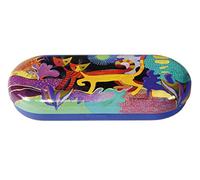 Fridolin 18711 Rosina Wachtmeister Wonderland Metal Glasses Case 16 x 6.6 x 2.8 cm Multi-Coloured