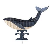 Fridolin 3D Paper Model Blue Whale
