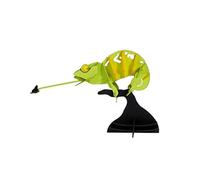 Fridolin 3D paper model chameleon