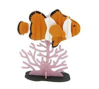 Fridolin 3D Paper Model - Clown Fish