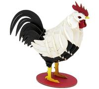Fridolin 3D Paper Model - Cockerel Colourful