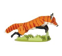 Fridolin 3D Paper Model Fox