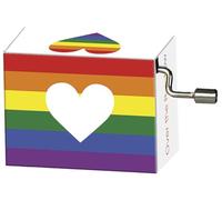 Fridolin Music Box - Over the Rainbow with Heart