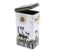 Fridolin Storage tin / coffee tin made of metal with closure - Rosina Wachtmeister: Cats, Sepia