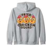 Fried Chicken Squad Shirt | Chicken Food | Fried Chicken Zip Hoodie