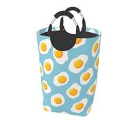 Fried Egg Dirty Clothes Pack Waterproof Foldable Oxford Cloth Laundry Hamper