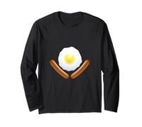 Fried Egg with Sausage Links Long Sleeve T-Shirt