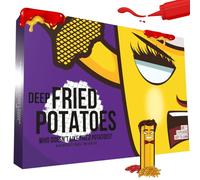 Fried Potatoes: Deep Fried Edition - Fast-Paced Card Game | 2-6 Players | Ages 7+ | 20-40 Min | Strategy & Replayable Fun for Friends & Family Game Nights