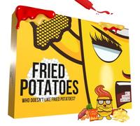 Fried Potatoes: Original Edition - Fast-Paced Card Game | 2-6 Players | Ages 7+ | 20-40 Min | Strategy & Replayable Fun for Friends & Family Game Nights