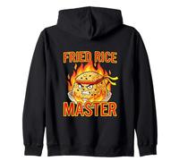Fried Rice Master Funny Asian Food Zip Hoodie