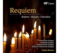 Frieder Bernius, Klassische Philharmonie Stuttgart, Barockorchester Stuttgart, Hofkapelle Stuttgart - Requiem - Brahms, Mozart & Cherubini