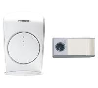 Friedland Honeywell EVO+ D3001S Wireless Doorbell Push Chime White