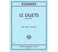 Friedrich August Kummer: 12 Duets, Op.105 for 2 Cellos, IMC2274