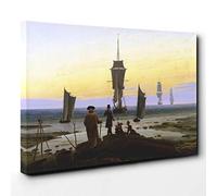 Friedrich Caspar David The Stages of Life Canvas Wall Art Print 30x20 Inch