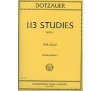 Friedrich Dotzauer-Etudes(113) 1-Cello
