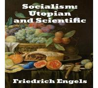 Friedrich Engels Socialism: Utopian & Scientific Hardcover Book in White Friedrich Engels White