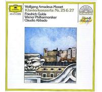 FRIEDRICH GULDA/CLAUDIO ABBADO/WP -KLAVIERKONZERTE 25,27 GALLERIA CD NEW MOZART