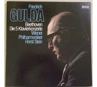 Friedrich Gulda - Friedrich Gulda. Beethoven. Die 5 Klavierkonzerte. Wiener Philharmoniker. Horst Stein. 4 Vinyl LP Box.