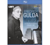 FRIEDRICH GULDA: PLAYS MOZART FOR THE PEOPLE NEW REGION 0 BLU-RAY