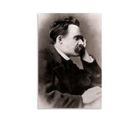 Friedrich Nietzsche (1) Poster Decorative Painting Canvas Wall Art Living Room Poster Bedroom Painting, Wall Art Picture Print Modern Family Room Decor 24 x 36 inches (60 x 90 cm)
