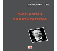 Friedrich Nietzsche Ainsi parlait Zarathoustra Paperback Book Friedrich Nietzsche Multicolor