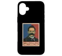 Friedrich Nietzsche German Philosopher Retro Portrait Case for iPhone 16 Plus