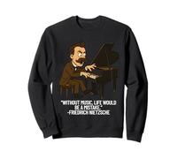 Friedrich Nietzsche Music University Philosophy Major Gift Sweatshirt