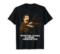 Friedrich Nietzsche Music University Philosophy Major Gift T-Shirt