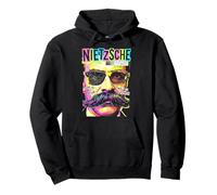 Friedrich Nietzsche Nietzscheanism Funny Pop Art Philosophy Pullover Hoodie