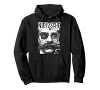 Friedrich Nietzsche Nietzscheanism Funny Pop Art Philosophy Pullover Hoodie