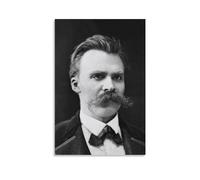 Friedrich_Nietzsche Portraits Poster Picture Print Canvas Poster Wall Paint Art Posters Decor Modern Home Artworks 12x18inch(30x45cm)