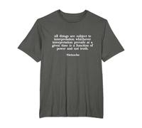 Friedrich Nietzsche Quote - Philosophy Quote T-Shirt