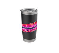 Friedrich Nietzsche Stainless Steel Insulated Tumbler