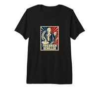 Friedrich Schiller German Poet Drama History Premium T-Shirt