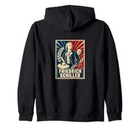 Friedrich Schiller German Poet Drama History Zip Hoodie