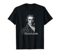 Friedrich Schiller German Poet Dramatist Thinker Value Graphic T-Shirt