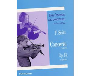 Friedrich Seitz: Violin Concerto No.2 in G Op.13 (Violin/Piano)