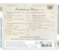 FRIEDRICH VON FLOTOW: PIANO CONCERTOS NOS. 1 & 2; JUBEL OVERTURE; WILHELM VON OR
