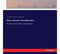 Friedrich Wilhelm Nietzsche Also sprach Zarathustra:Ein Buch fur Alle und Keinen Paperback Book in Orange Friedrich Wilhelm Nietzsche Orange