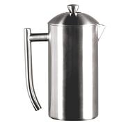 frieling 0143 French Press Double-Walled Stainless Steel Matt Brushed 23 fl.oz Approx. 680 ml with Patented Double Sieve