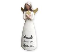 Friend Angel Figurine Ornament Collectible Figure Gift for Friend Birthday Christmas or Special with Thoughtful Words and Sentimental Verse Guardian Angel